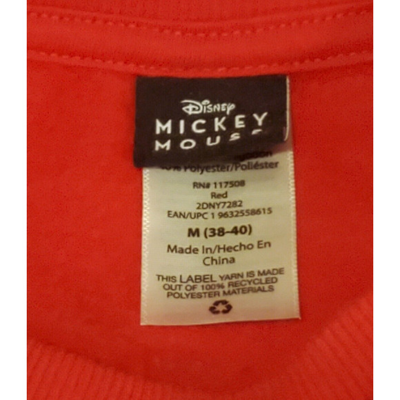 Disney Mickey Mouse Most Merry Sweatshirt Christmas Holiday Graphic Women Medium - Picture 3 of 4